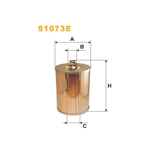 51073E - Oil filter 