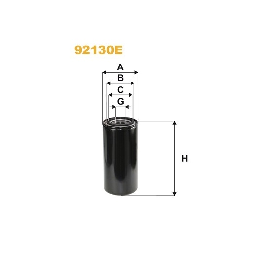 92130E - Oil filter 