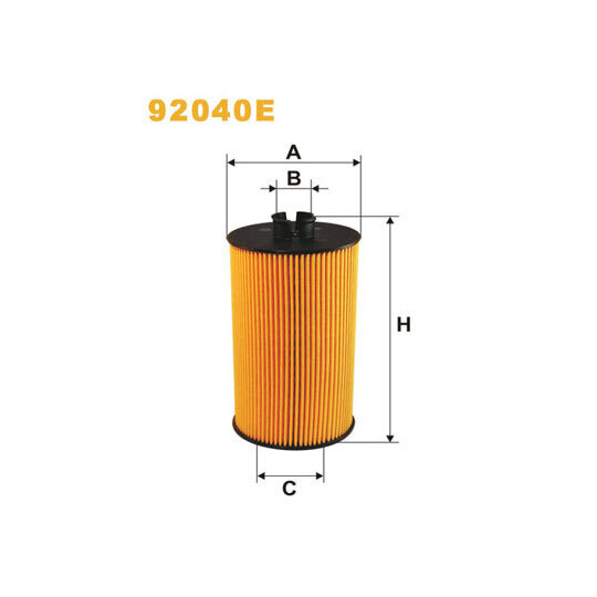 92040E - Oil filter 