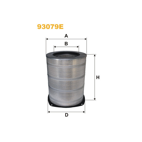 93079E - Air filter 