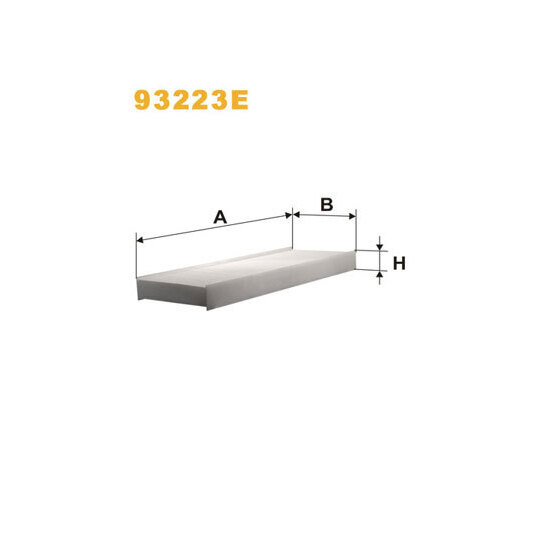 93223E - Suodatin, sisäilma 