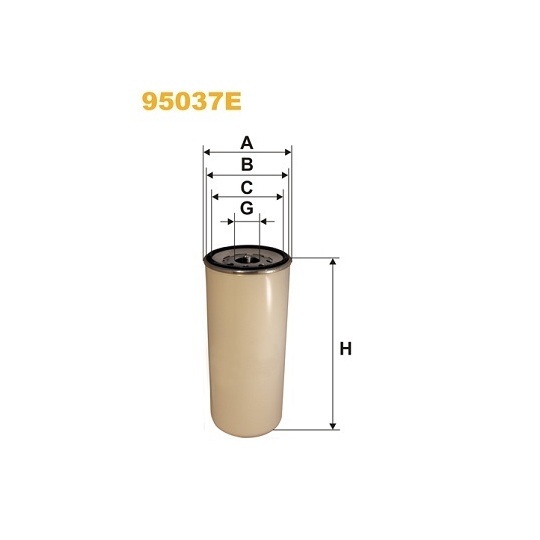 95037E - Fuel filter 