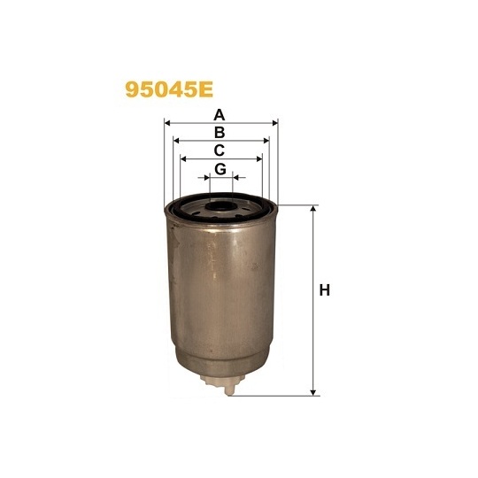 95045E - Kütusefilter 