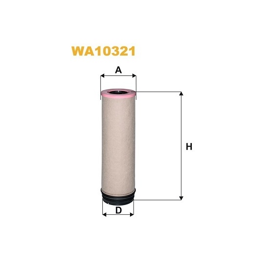 WA10321 - Secondary Air Filter 