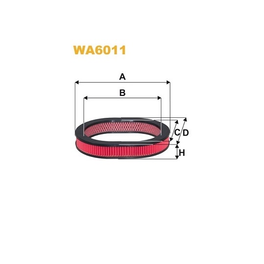 WA6011 - Air filter 