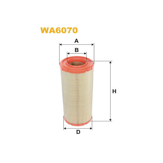 WA6070 - Air filter 