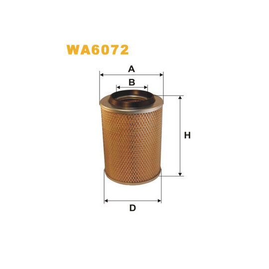 WA6072 - Air filter 