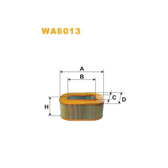 WA6013 - Air filter 