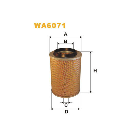 WA6071 - Air filter 