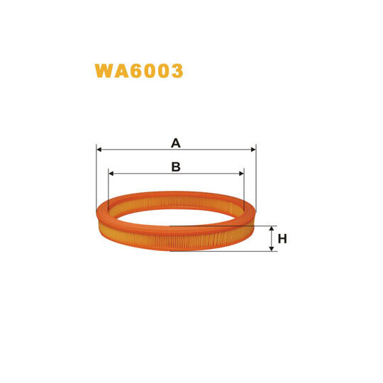 WA6003 - Air filter 