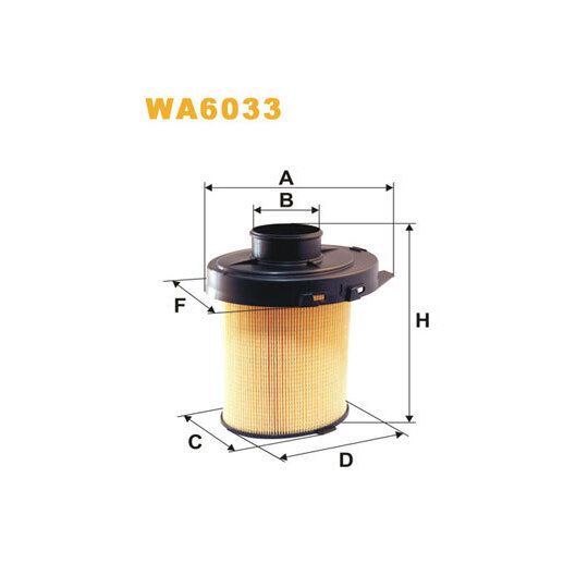 WA6033 - Air filter 