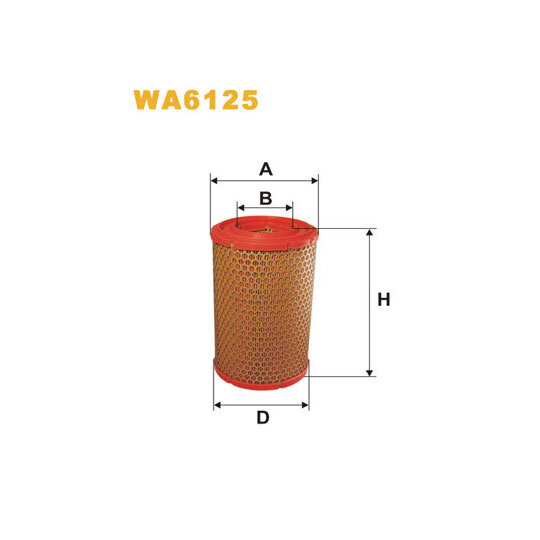 WA6125 - Air filter 