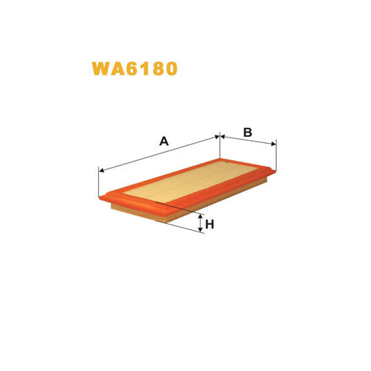 WA6180 - Air filter 