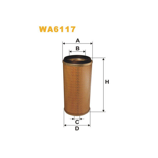 WA6117 - Air filter 
