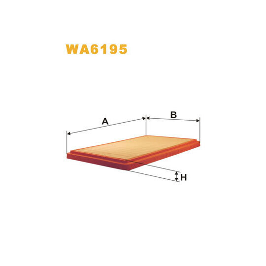 WA6195 - Air filter 