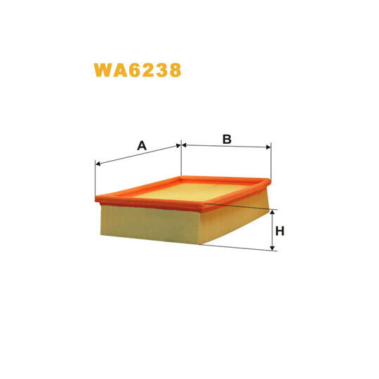 WA6238 - Air filter 