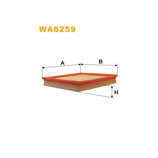 WA6259 - Air filter 