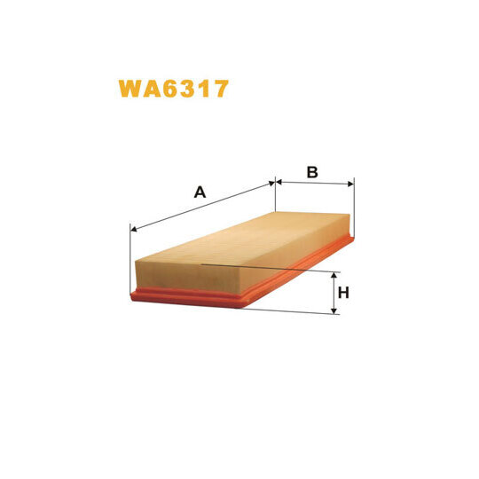 WA6317 - Air filter 
