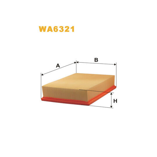 WA6321 - Air filter 