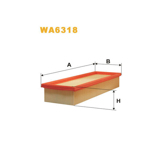 WA6318 - Air filter 
