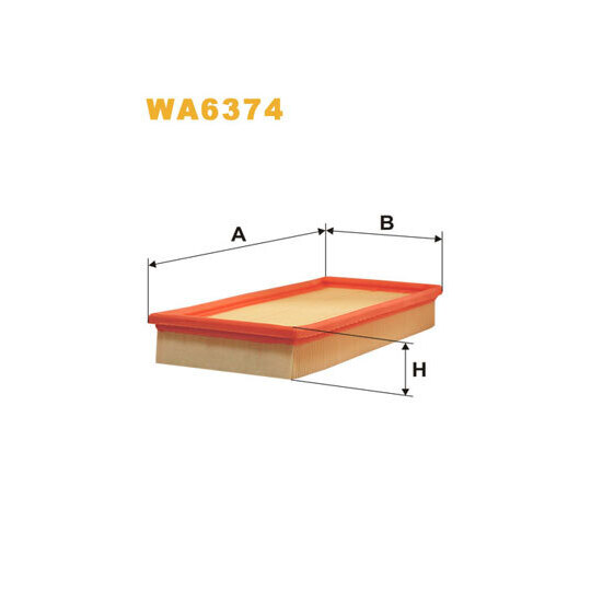 WA6374 - Air filter 
