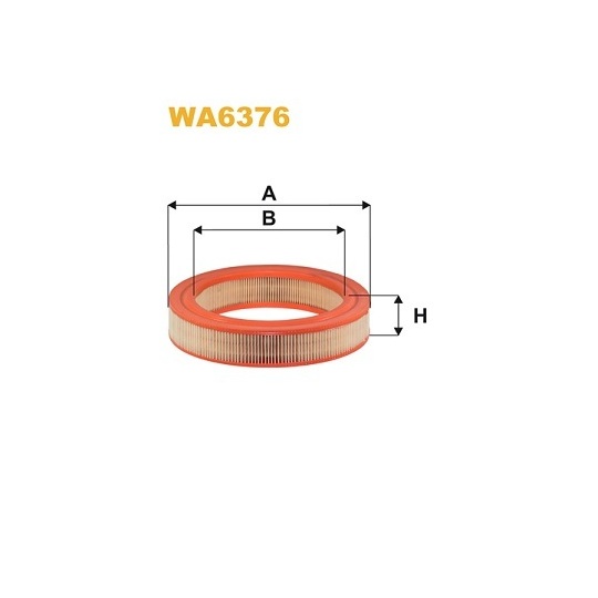 WA6376 - Air filter 