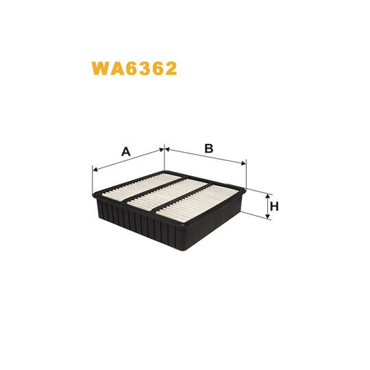 WA6362 - Air filter 