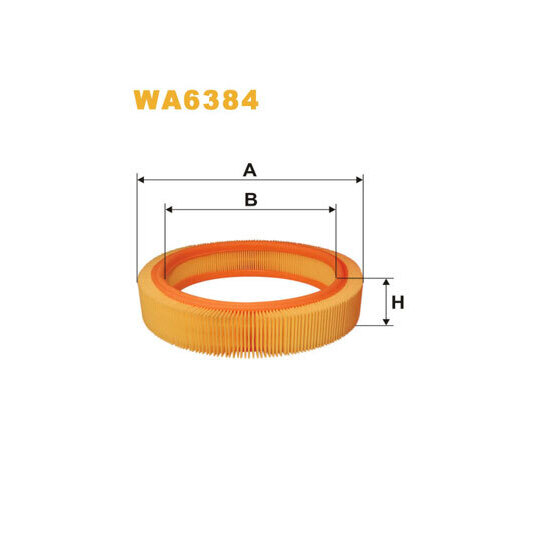WA6384 - Air filter 
