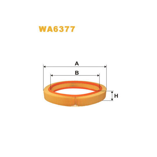 WA6377 - Air filter 