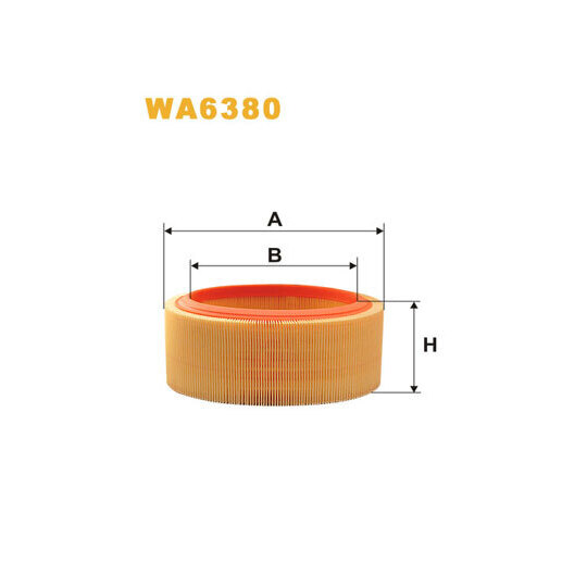 WA6380 - Air filter 