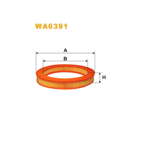 WA6391 - Air filter 