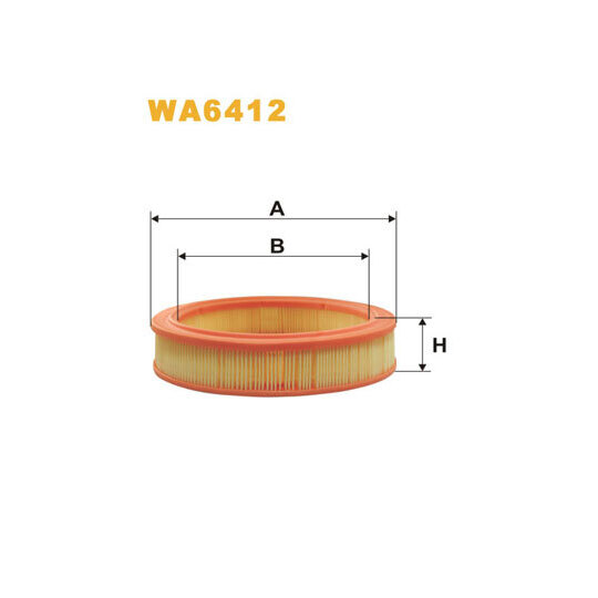 WA6412 - Air filter 