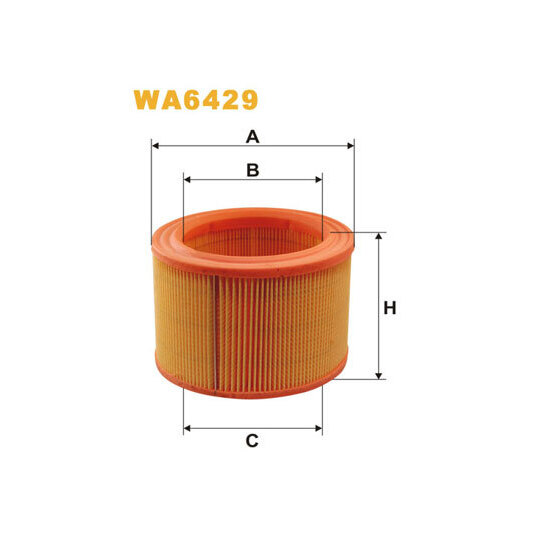 WA6429 - Air filter 