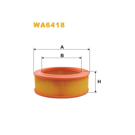 WA6418 - Air filter 