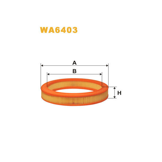 WA6403 - Air filter 