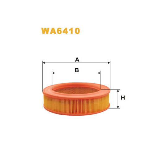 WA6410 - Air filter 