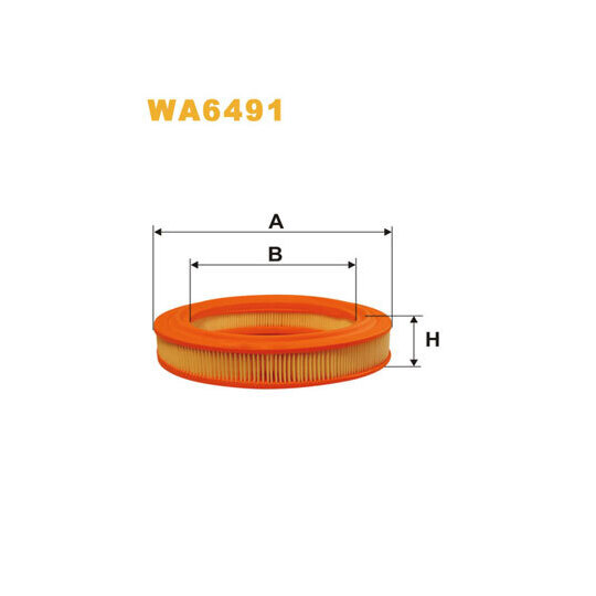 WA6491 - Air filter 