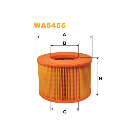 WA6455 - Air filter 