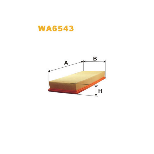 WA6543 - Air filter 