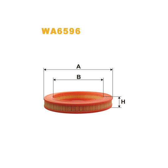 WA6596 - Air filter 