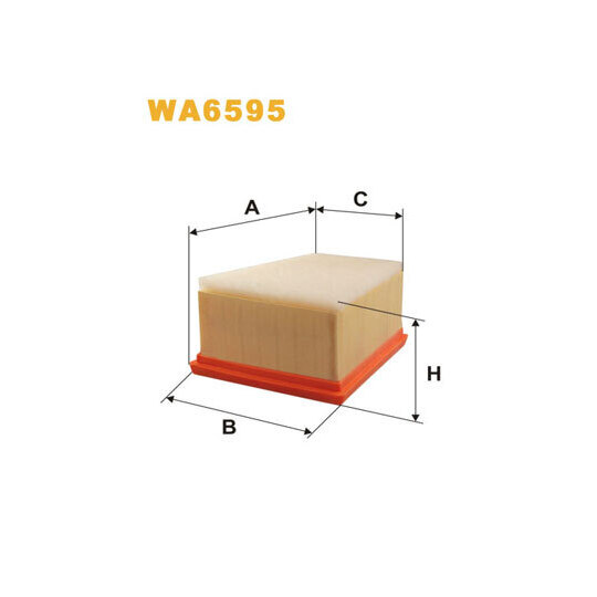 WA6595 - Air filter 