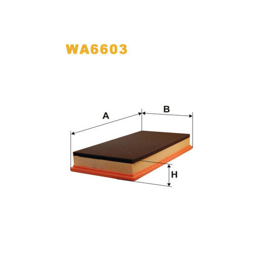 WA6603 - Air filter 