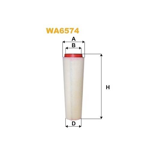 WA6574 - Air filter 