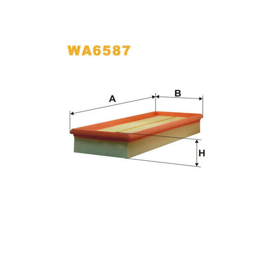 WA6587 - Air filter 