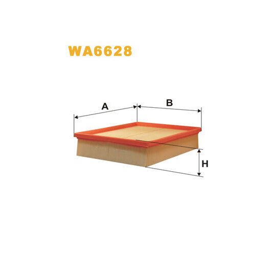 WA6628 - Air filter 