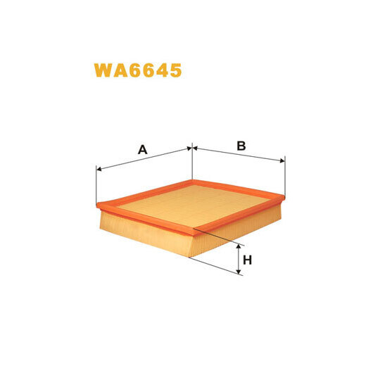 WA6645 - Air filter 