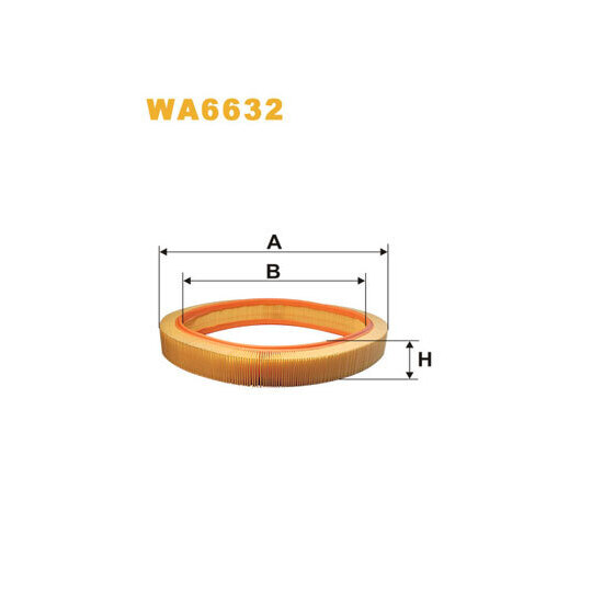 WA6632 - Air filter 