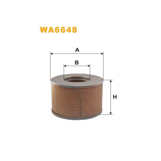 WA6648 - Air filter 