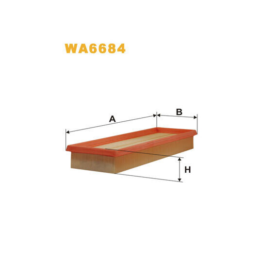 WA6684 - Air filter 