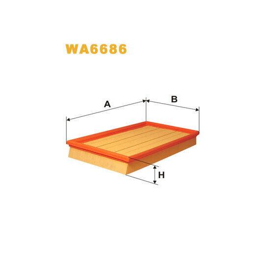WA6686 - Air filter 